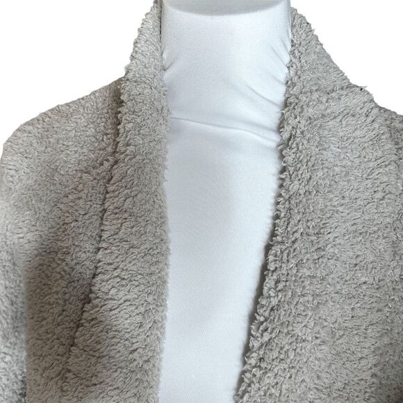 Barefoot Dreams CozyChic shrug Oyster grey s/m small medium - Picture 2 of 10
